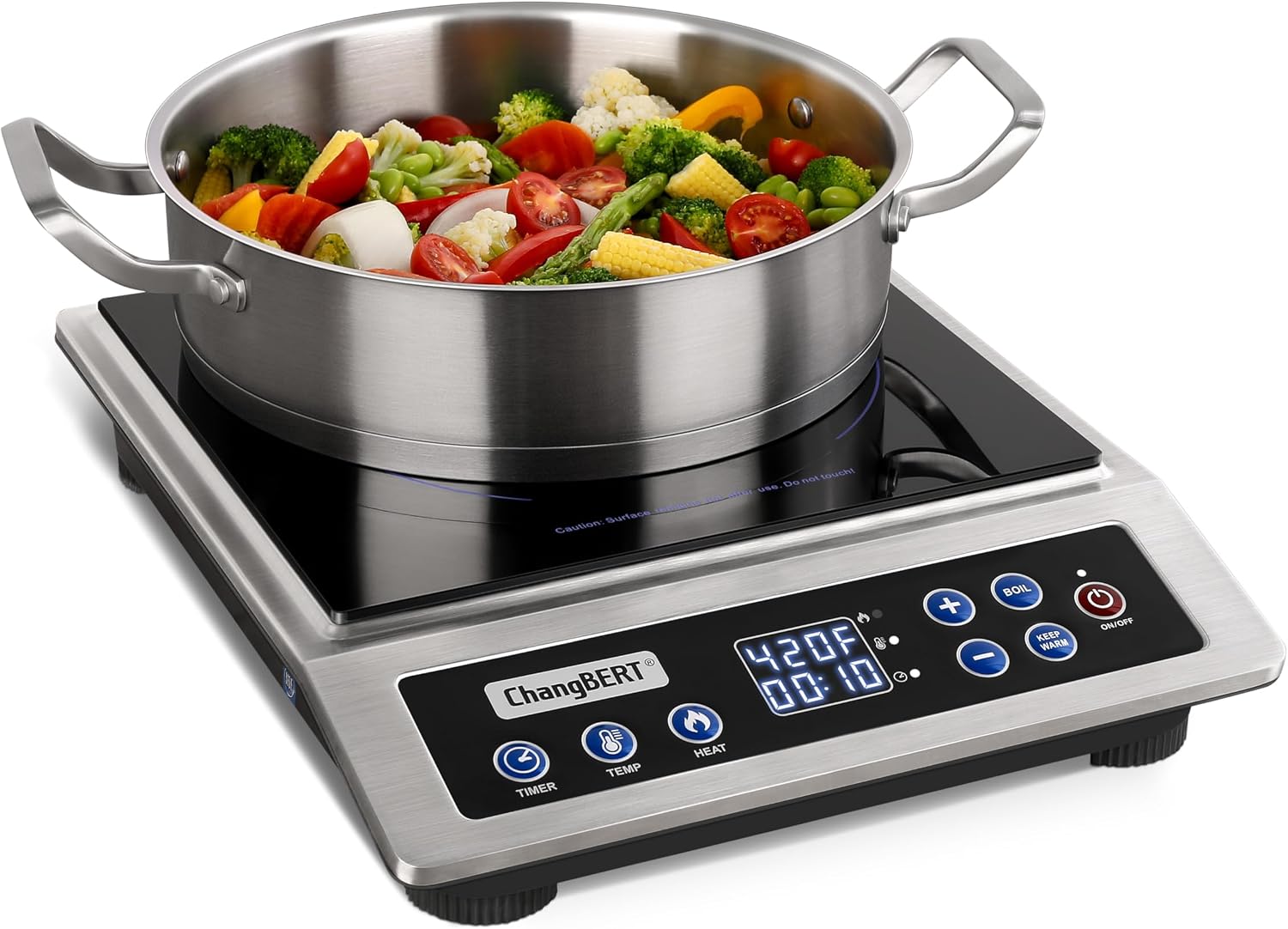 Induction Cooktop Portable - Portable Induction Cooktop Enhanced Version, One-Click