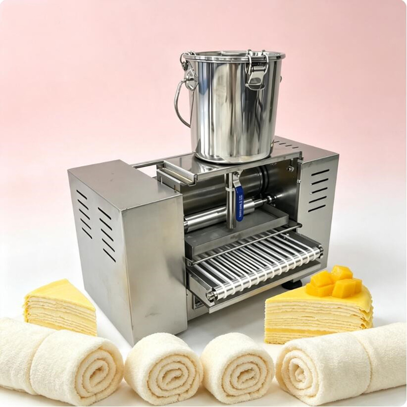 Automatic Durian Layer Cake Sk - đánh giá và giá Crepe Maker Non Stick