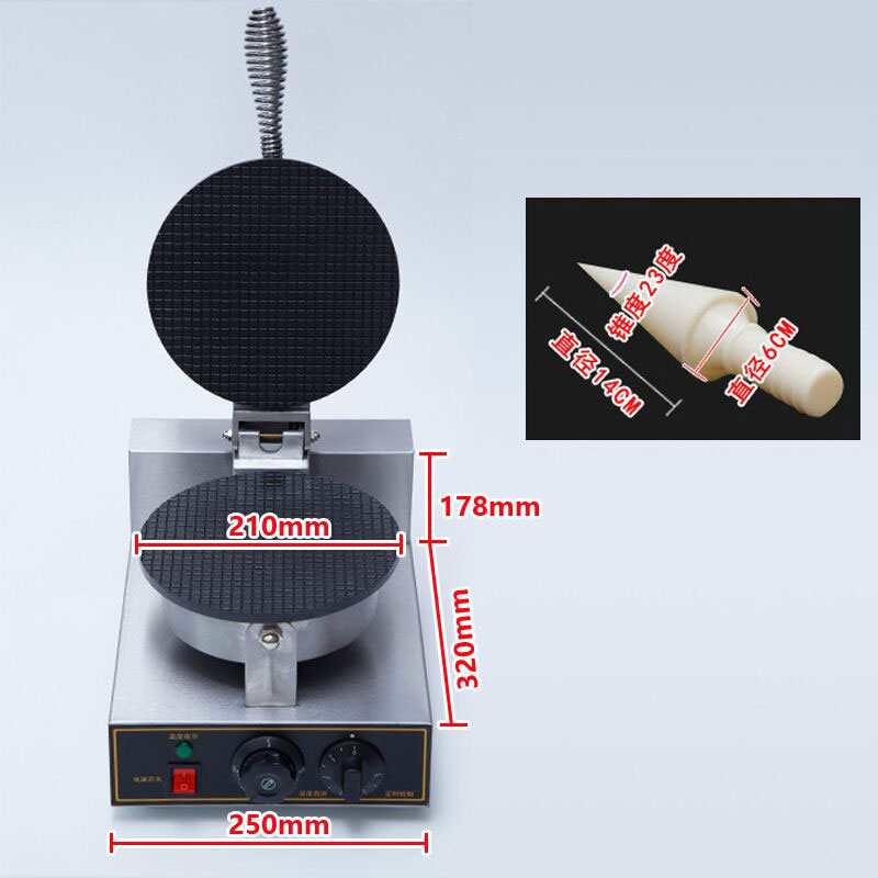 Commercial Ice Cream Cone Make - đánh giá và giá Crepe Maker Non Stick