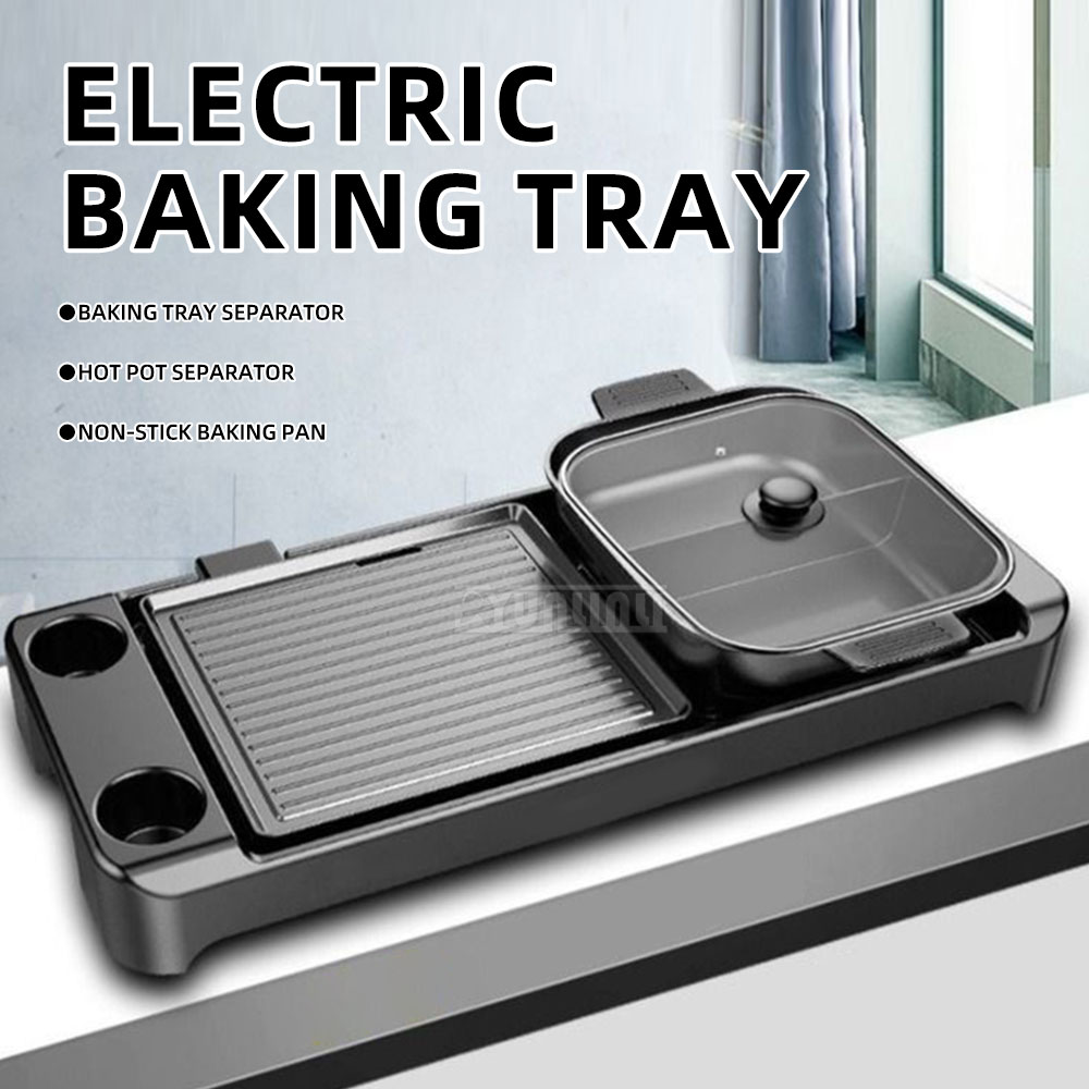 Electric Barbecue Hotpot Stove - đánh giá và giá Kitchen Appliances For Cooking