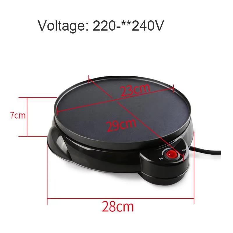 220V 650W Kitchen Electric Cre - đánh giá và giá Crepe Maker Non Stick