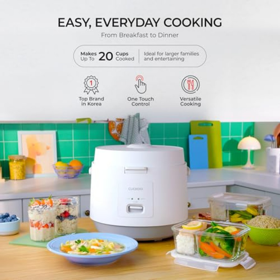 Basic Rice Cooker 10-Cup Uncoo - đánh giá và giá Rice Cooker 10 Cup