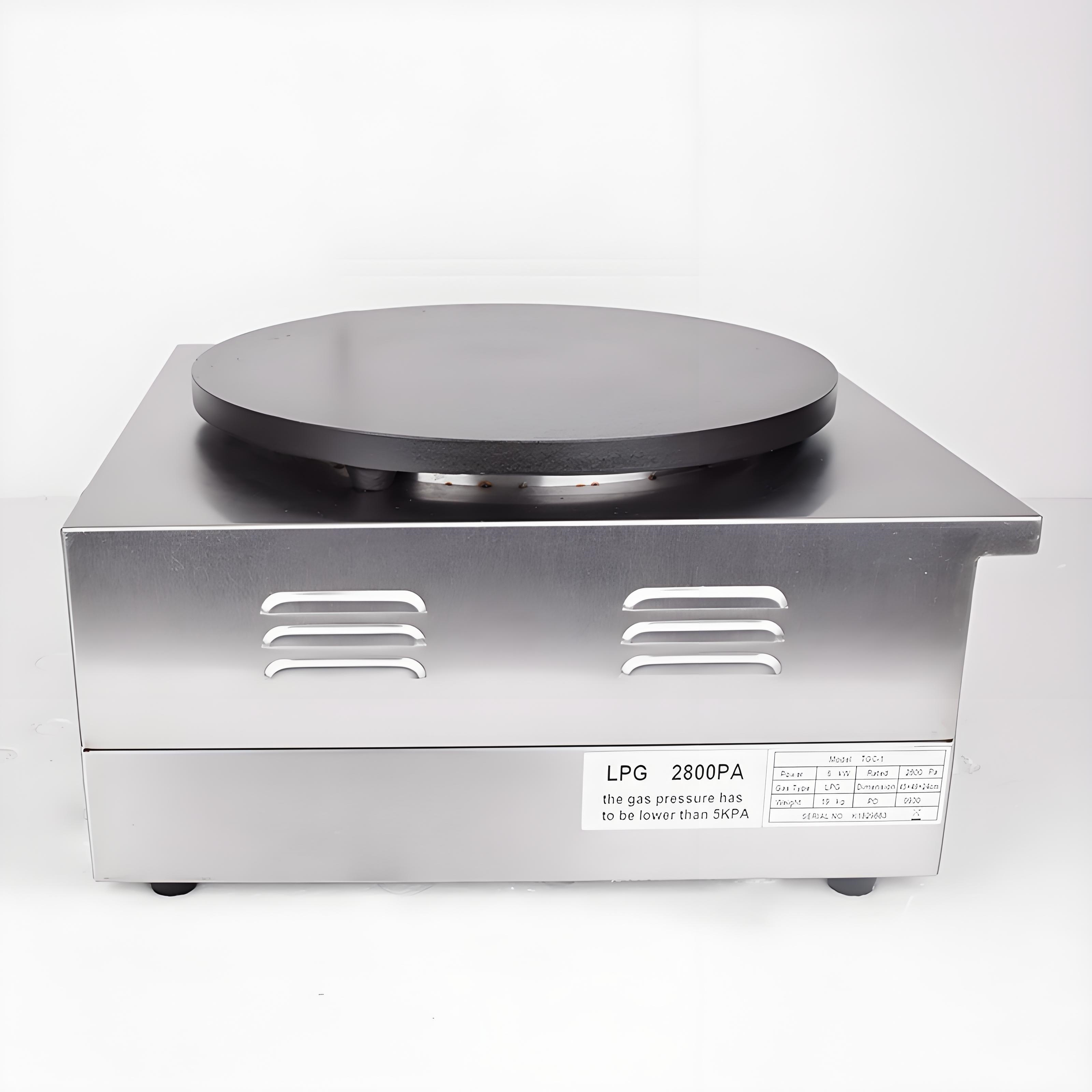Commercial Gas Stainless Steel - đánh giá và giá Crepe Maker Non Stick