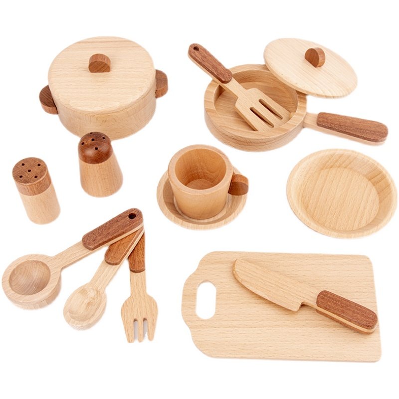 Maoduo Toys Beech Wooden Kids  - đánh giá và giá Kitchen Appliances For Cooking