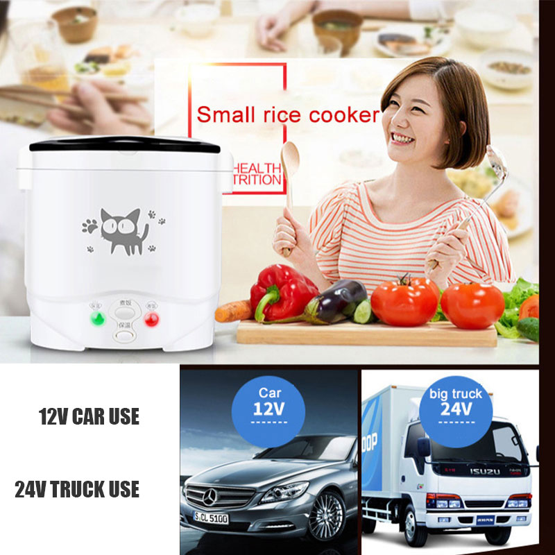 12V 24V Mini Rice Cooker Car T - đánh giá và giá Rice Cooker 10 Cup