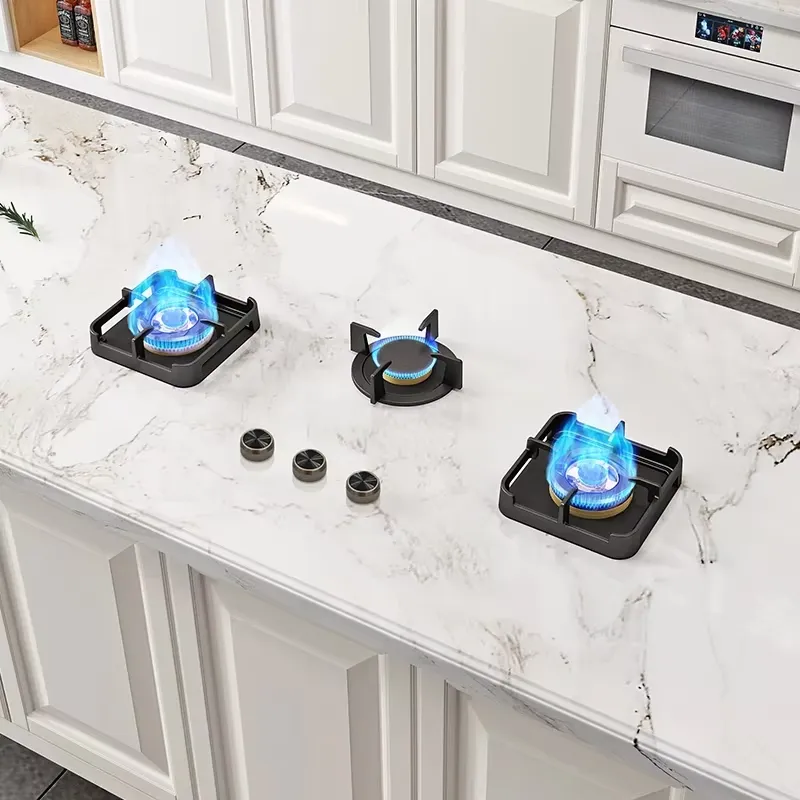 Built in 3 Burner Gas Stove wi - đánh giá và giá Kitchen Appliances Luxury