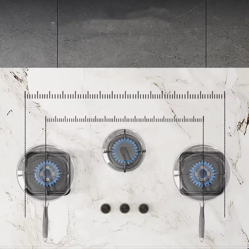 Built in 3 Burner Gas Stove wi - đánh giá và giá Kitchen Appliances Luxury