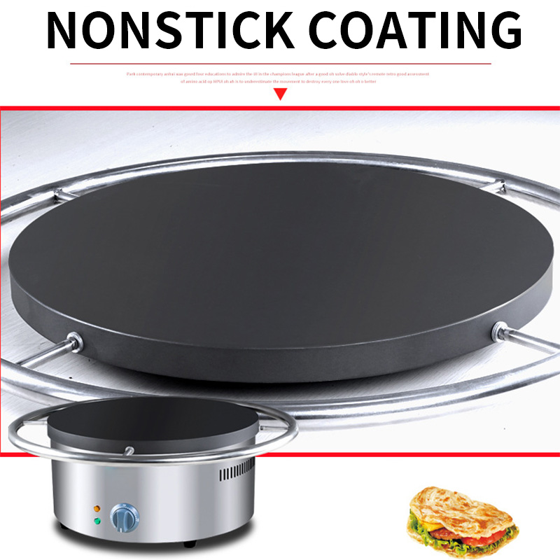 Manual Rotating Electric Panca - đánh giá và giá Crepe Maker Non Stick